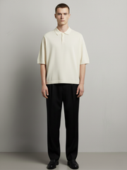 THE NEW SCHOOL POLO LOOSE